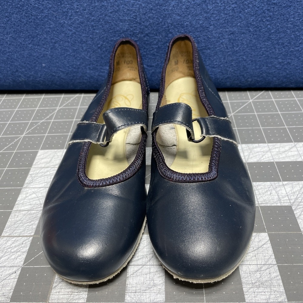 Coast Dance Shoes Size 7 M Navy Blue Slip On
